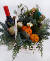 Корзина новогодняя "Комильфо"