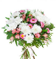 Букет из хризантем "Свежесть"