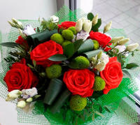 Букет из роз "Красотка"