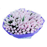 Букет из 101 тюльпана