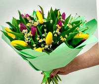 Букет из тюльпанов "Весенний привет"