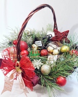 Подарочная корзина "Елочка"