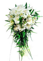 Букет невесты "Альстромерии"