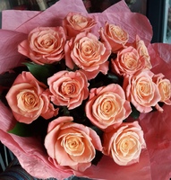 Букет из роз "Мисс Прелесть"