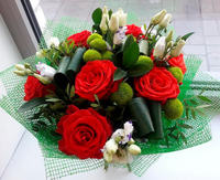 Букет из роз "Красотка"