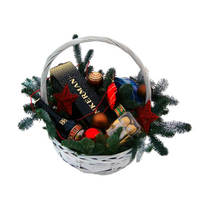 Подарочная корзина "Желаю счастья!"